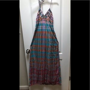 🎁Woman long dress with spaghetti shoulder string